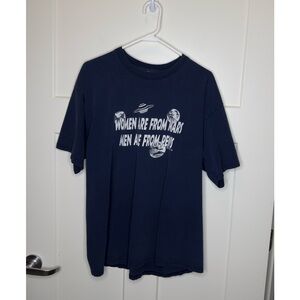 Vintage Women are From Mars Men are from Penis T Shirt